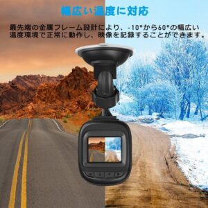 超小型ドライブレコーダー 車載カメラ Hd録画レコーダー Gセンサー付き Wdr 常時録画 駐車監視 動き検知 32gbカード付属 Chaoyiliu ショップ