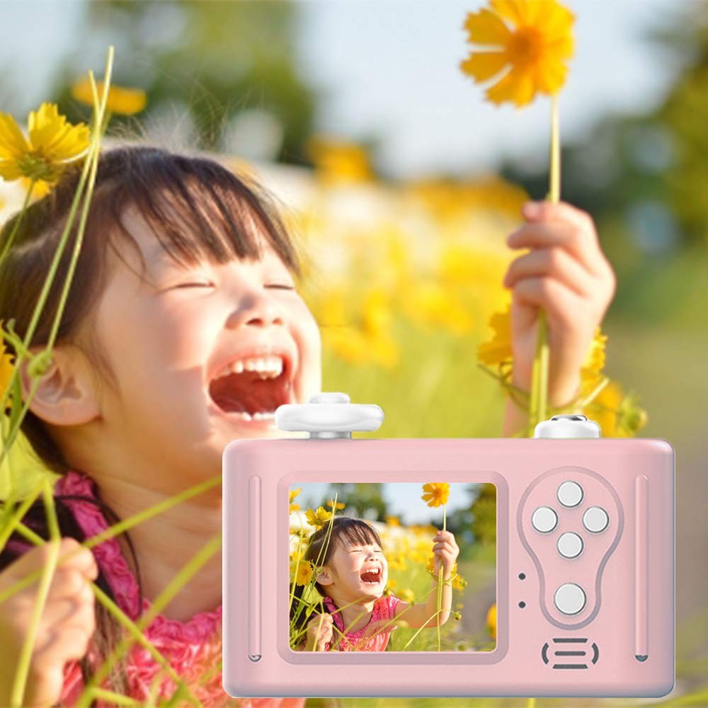 可愛い子供用 デジタルカメラ トイカメラ 16gbカード付属 800万画素 子供プレゼント ミニカメラ 子供のおもちゃ 子供カメラ ウサギケース付き Chaoyiliu ショップ