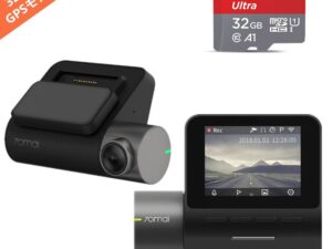 【32GBカード付】xiaomi 70mai Proドライブレコーダー 500万画素 24時間パーキング監視 高度運転支援システム搭載 音声認識機能 GPSモジュール付