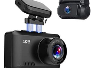 ドライブレコーダー 4K 前後カメラ 500万画素 170° 広視野角 SONY 車載カメラ 駐車監視 Gセンサー 衝撃録画 動体検知 WDR 機能搭載 GPS内蔵 LED信号対応 暗視機能 常時録画 音声記録 32GBカード付属