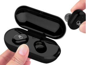 完全ワイヤレスイヤホン  スポーツイヤホン 左右分離型 片耳・両耳とも対応　高音質 防水防滴仕様 充電式収納ケース　