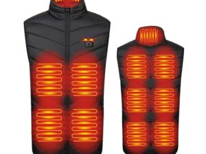 電熱ヒーターを内蔵した次世代防寒服 電熱ベスト 洗濯可能 ヒーターベスト 3段階温度調整 速暖 前後を別々に温度調整可能 男女兼用 超軽量 防寒対策 防寒着 通勤通学 屋外作業