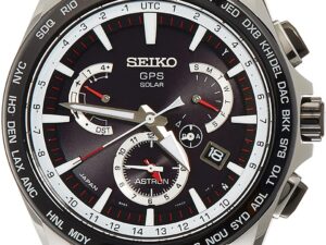[セイコーウォッチ] 腕時計 アストロン GPSソーラー デュアルタイム 海外モデル SSE051 メンズ シルバー