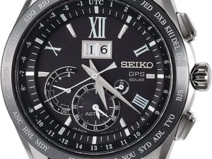[セイコーウォッチ] 腕時計 アストロン BIG-DATE チタンモデル SBXB137 メンズ シルバー