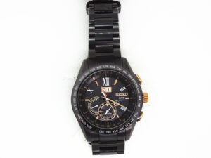 [セイコーウォッチ] 腕時計 アストロン BIG-DATE チタンモデル SBXB141 メンズ ブラック