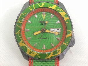 [セイコー]SEIKO 5 SPORTS ストリートファイターV 自動巻き メカニカル 流通限定モデル 腕時計 メンズ ブランカ BLANKA セイコーファイブ センス Sense SBSA083