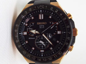 [セイコーウォッチ] 腕時計 アストロン GPSソーラー電波 EXECTIVE SPORTS LINE チタンモデル ブラック文字盤 SBXB170 メンズ ブラック