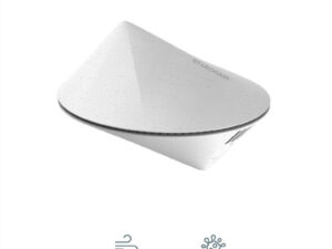 小型 USB 脱臭 ダニ除去 空気清浄機 除菌機 ワードローブ浄化 靴のキャビネットの脱臭 冷蔵庫脱臭 新鮮に保つ (白色)