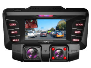 ドライブレコーダー 車内外前後カメラ　内外同時記録 wifi搭載 sonyセンサー 170度広角　常時録画 動体検知 回転レンズ 【32Gカード付き】日本語取扱説明書付