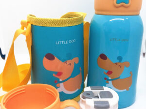 子供用 2WAY 2ウェイボトル水筒 保冷/保温 真空断熱 316ステンレス 水筒 コップ付き 600ml